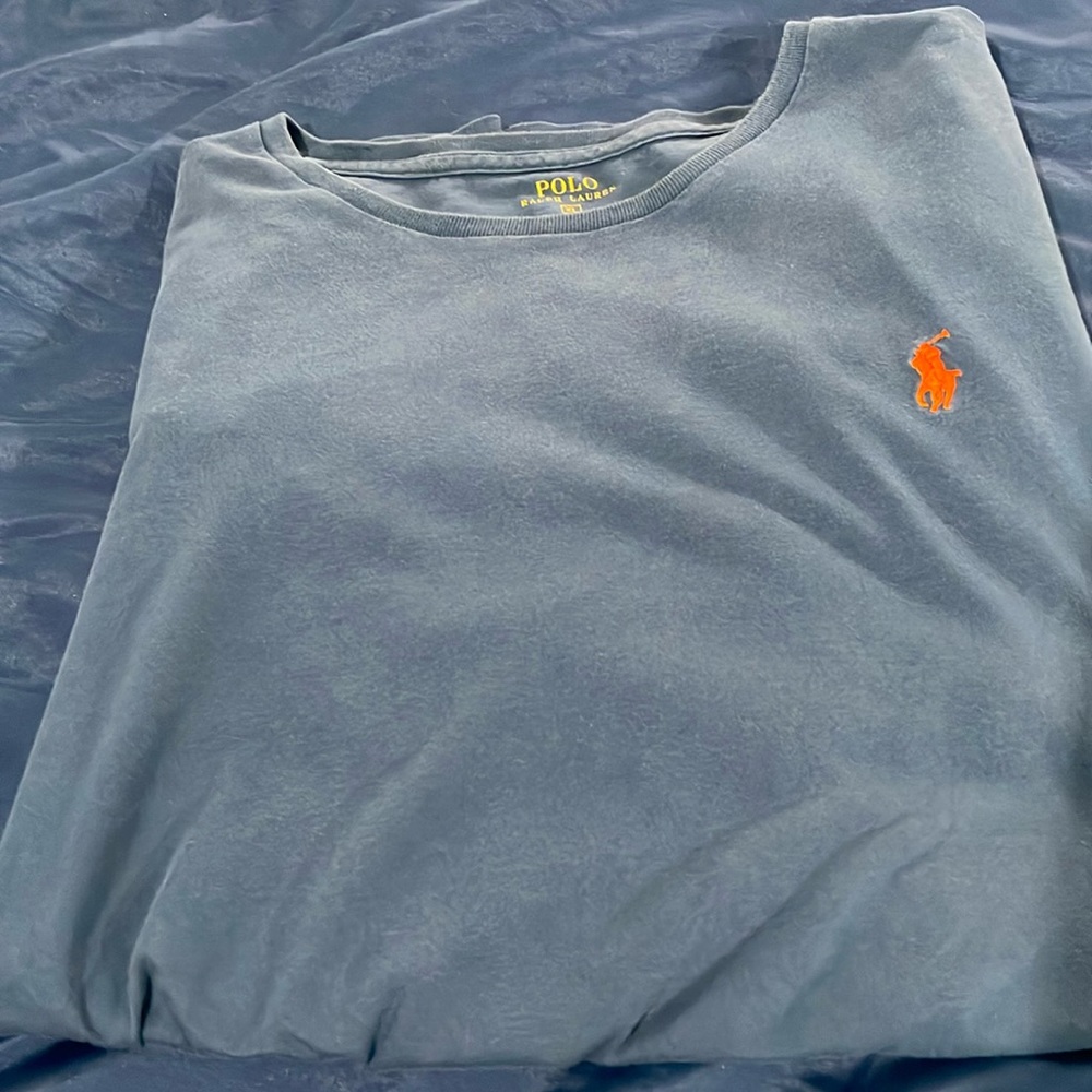 Polo by Ralph Lauren Men’s XL soft cotton t-shirt. Blue. Very good condition